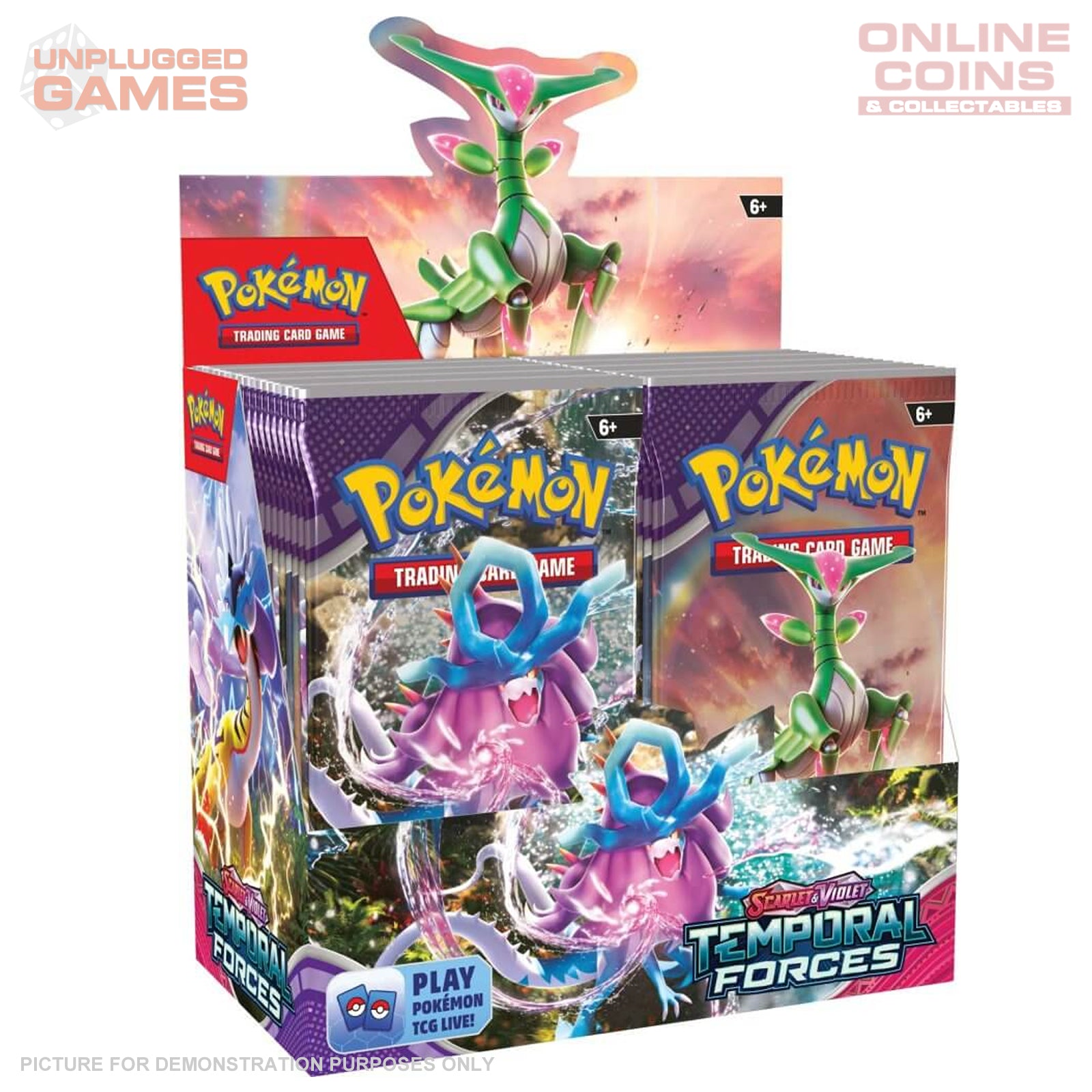 Pokemon TCG - Temporal Forces - Booster BOX of 36 Packs
